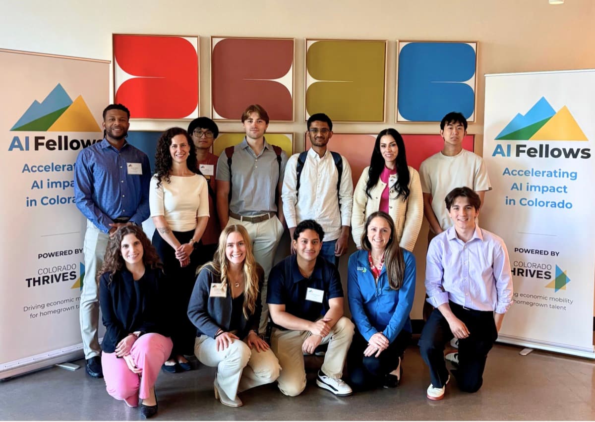 Colorado Thrives AI Fellows cohort